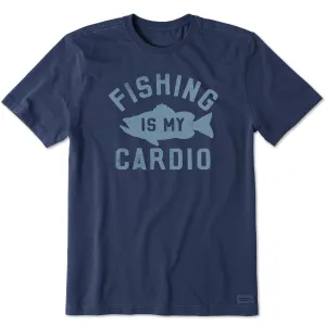 Men's Fishing is My Cardio Short Sleeve Tee Printed design