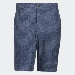 ADIDAS ABSTRACT-PRINT SHORT CREW NAVY/WHITE Abrasion Proof Fabric