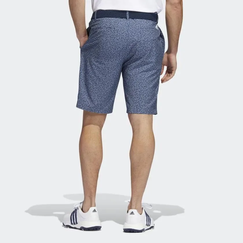 Chill Vibes Formal Wear ADIDAS ABSTRACT-PRINT SHORT CREW NAVY/WHITE