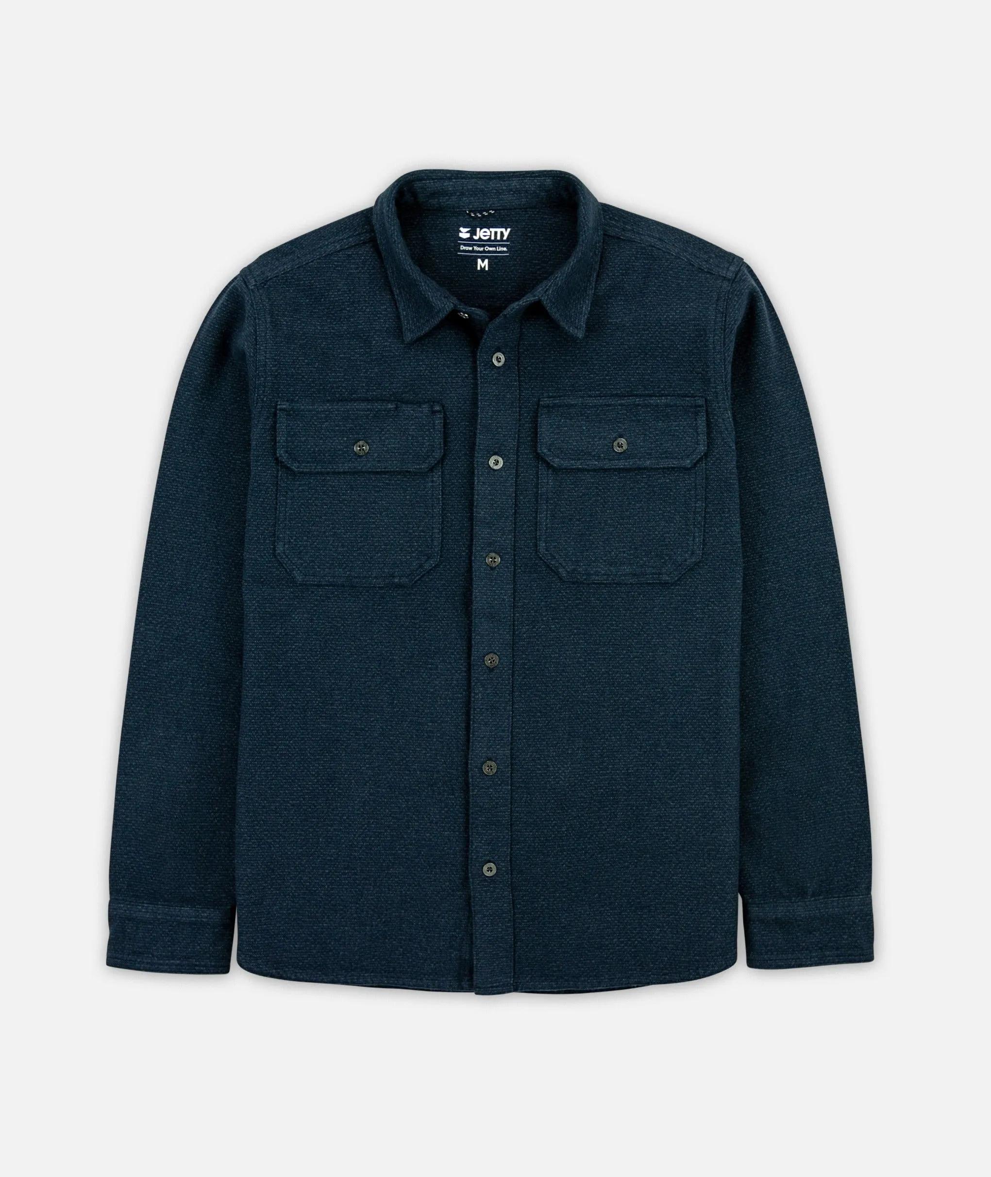 Horizon Heavy Duty Shirt - Midnight Navy City Fashion Look Travel Style Trend