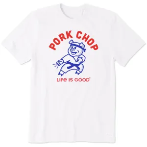 Men's Pork Chop Short Sleeve Tee Cool and Comfortable Fashion Layering