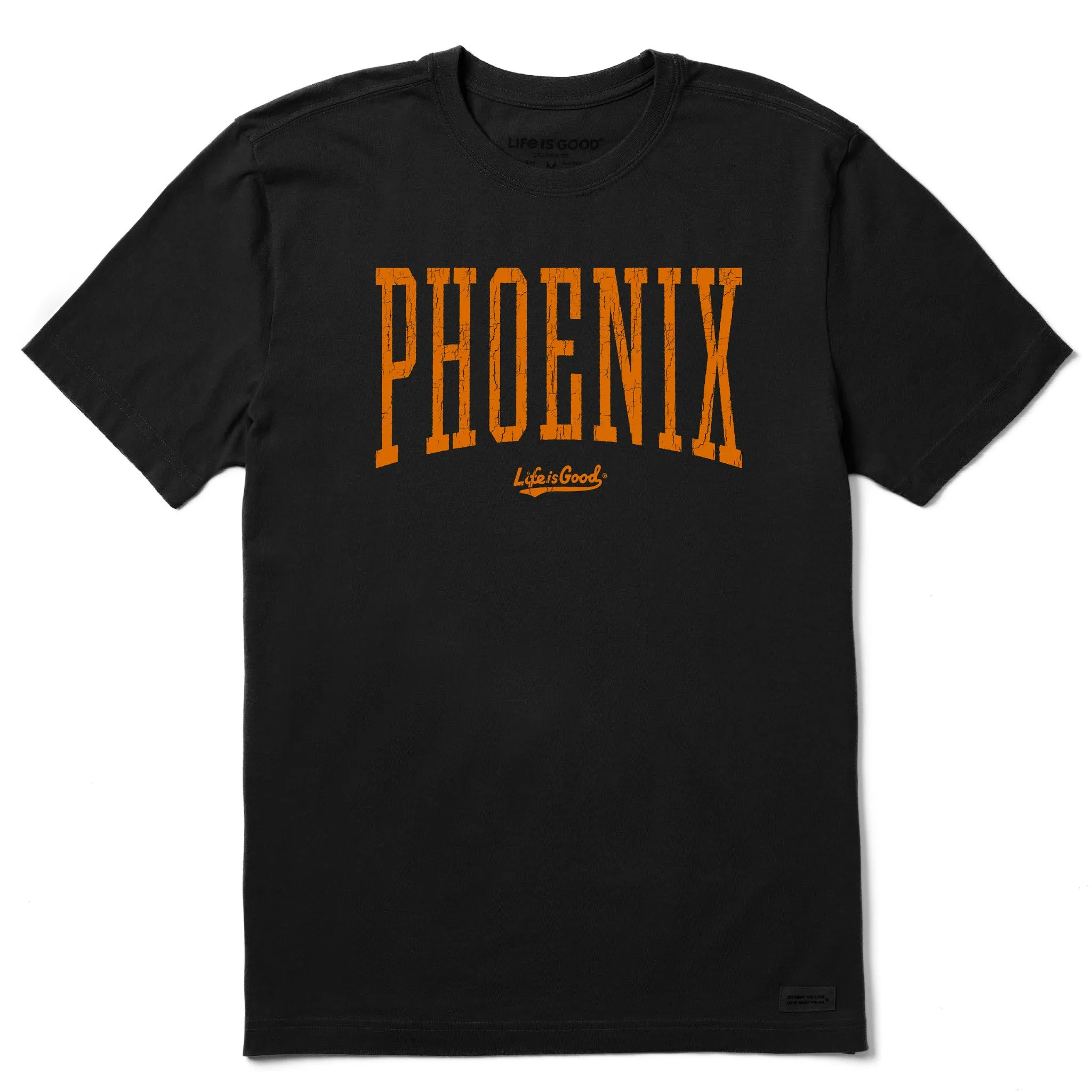 Sleek Waistband Men's Phoenix Short Sleeve Crusher Tee