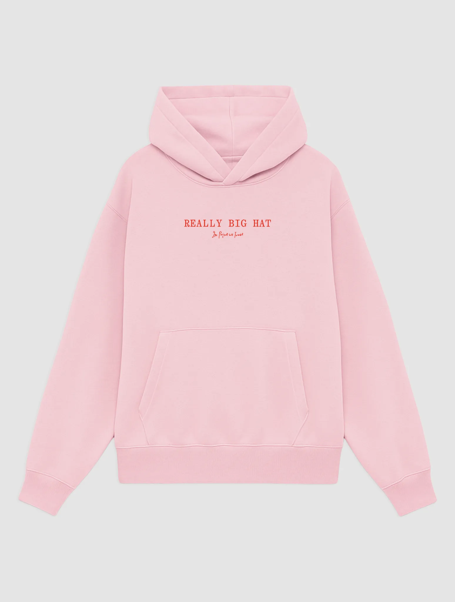 really big hat pink hoodie Layered Style product anti odor freshness