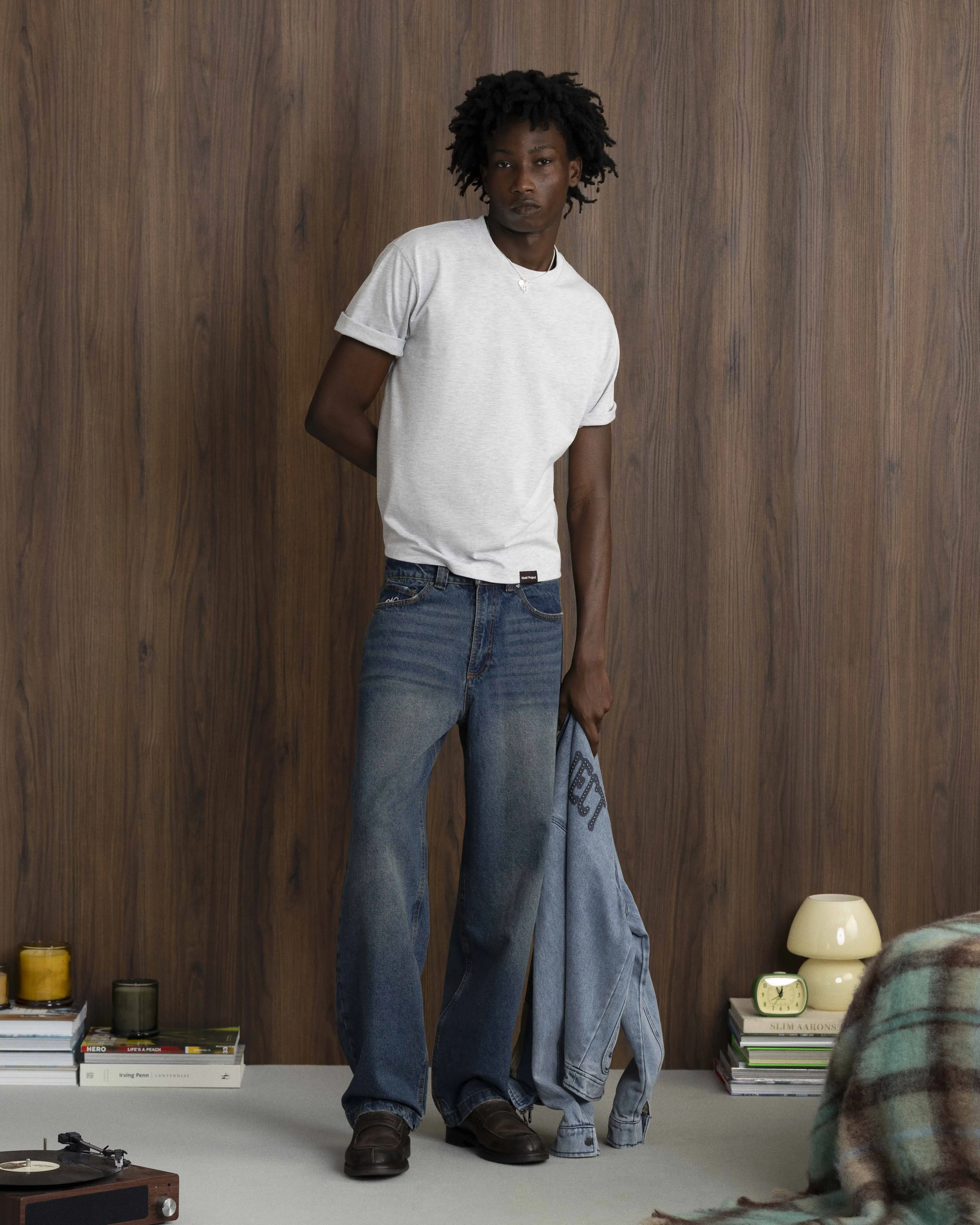 All Size Fit Always Stylish Basic Jeans Sand Wash