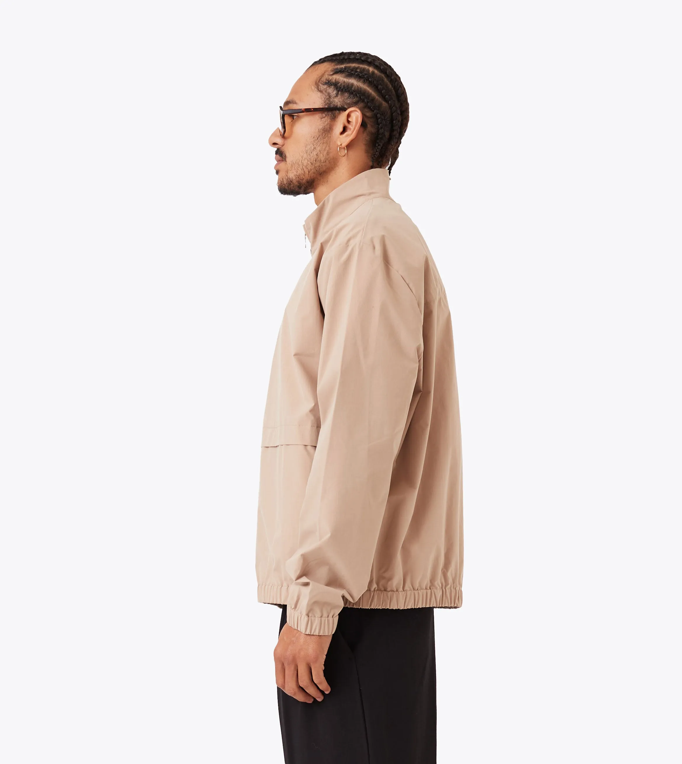 Ripstop Pullover Taupe Ultraviolet Protection Factor
