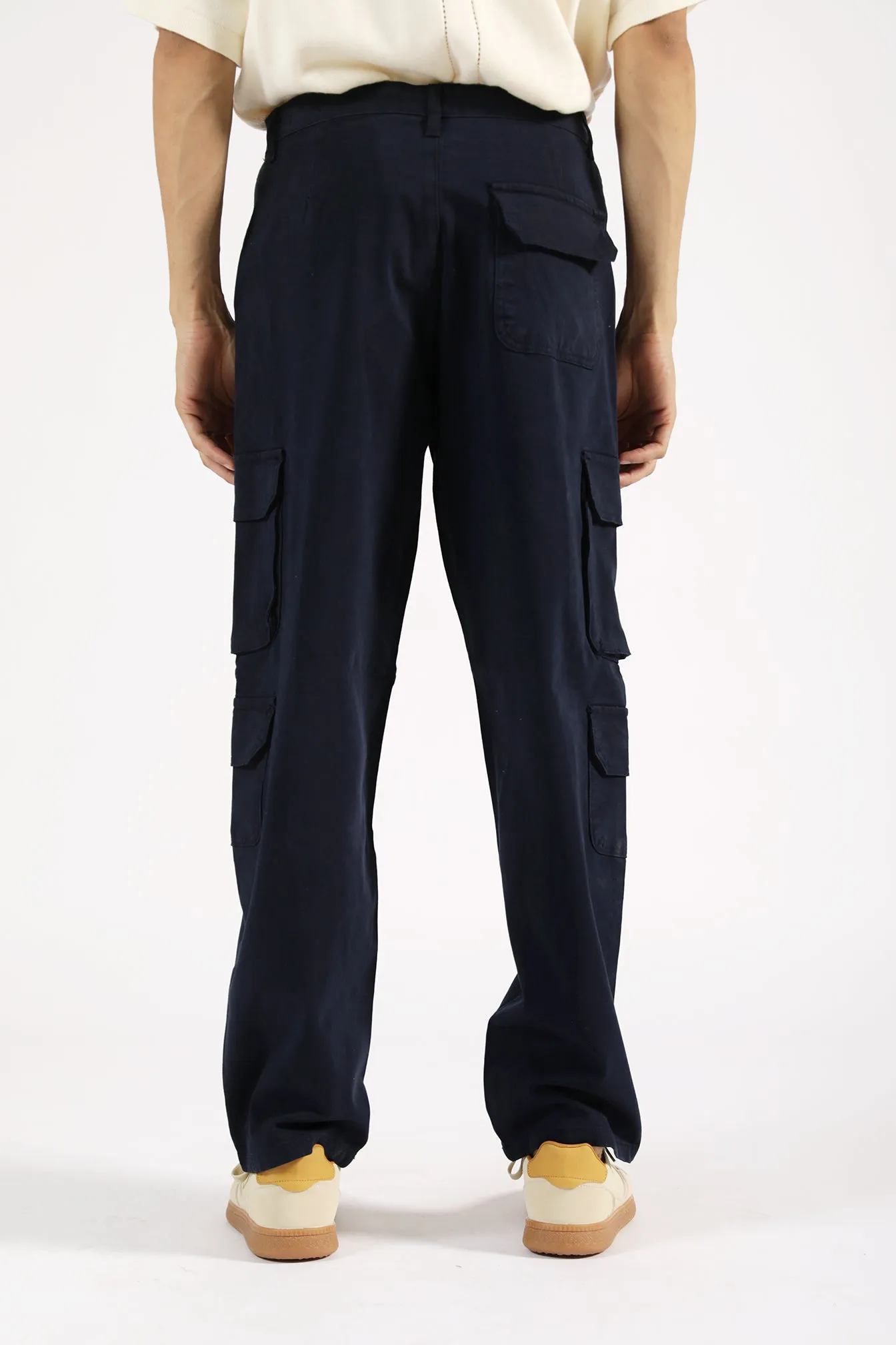 BAGGY FIT CARGO TROUSER tech fabric