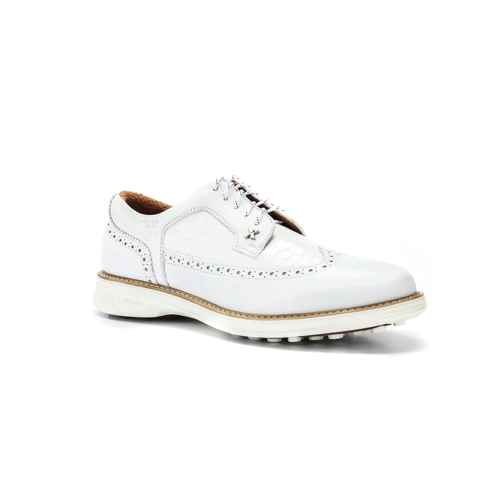 Fit Focused Comfort Path Pro Legacy Freedom Spikeless Golf Shoes White
