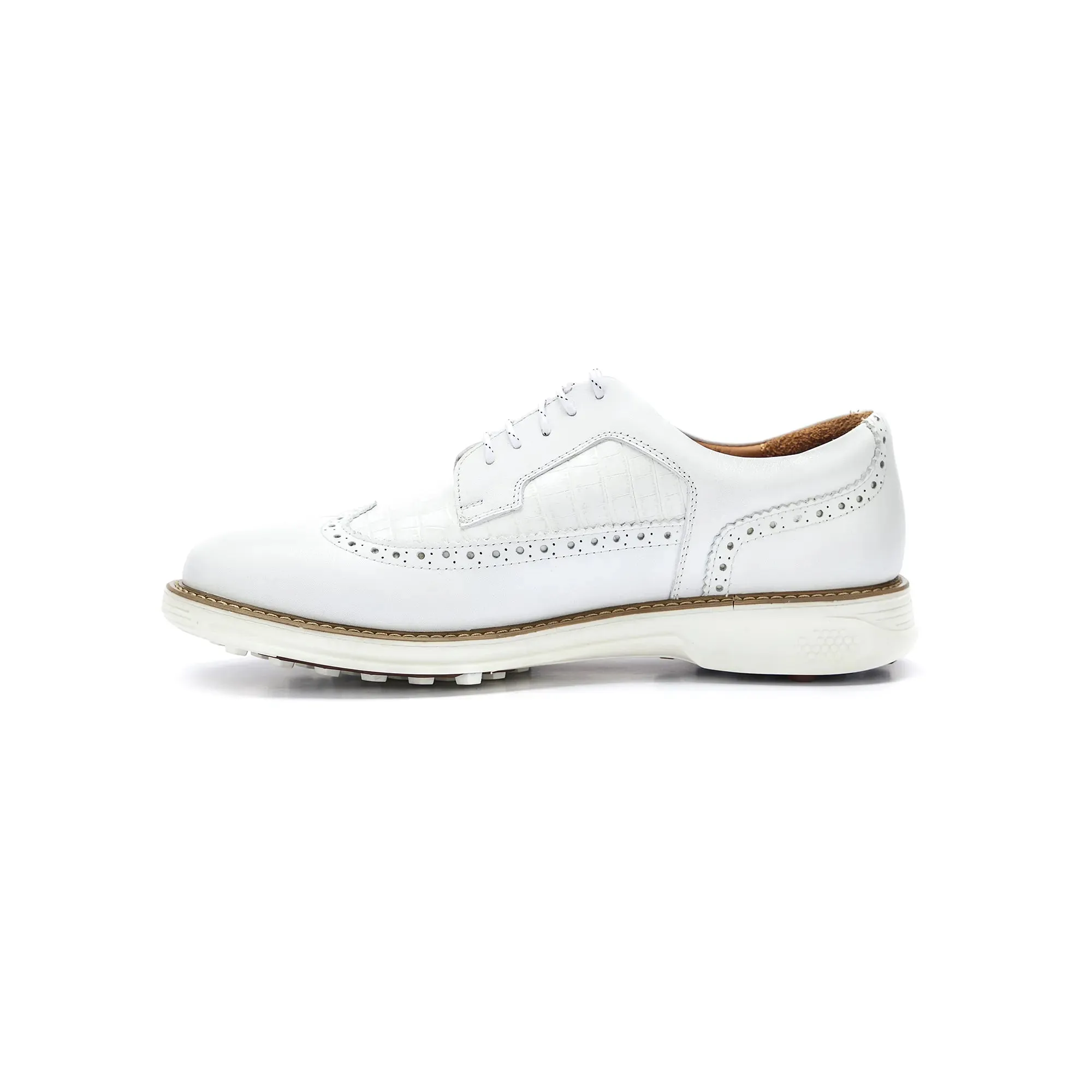 Adaptive Fit Power Boost Legacy Freedom Spikeless Golf Shoes White