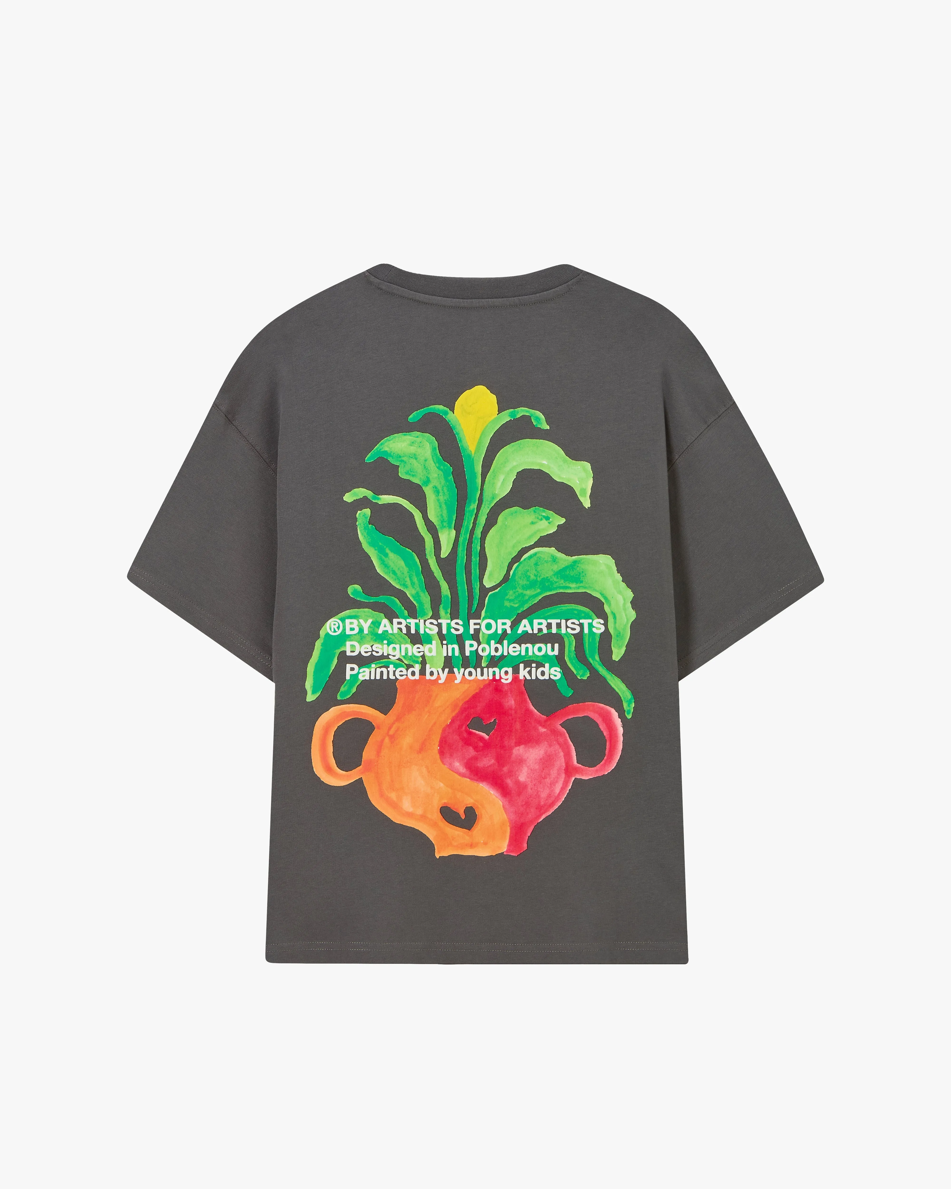 Sustainable Production Process Outdoor Leisure Look Plant Tee Ash