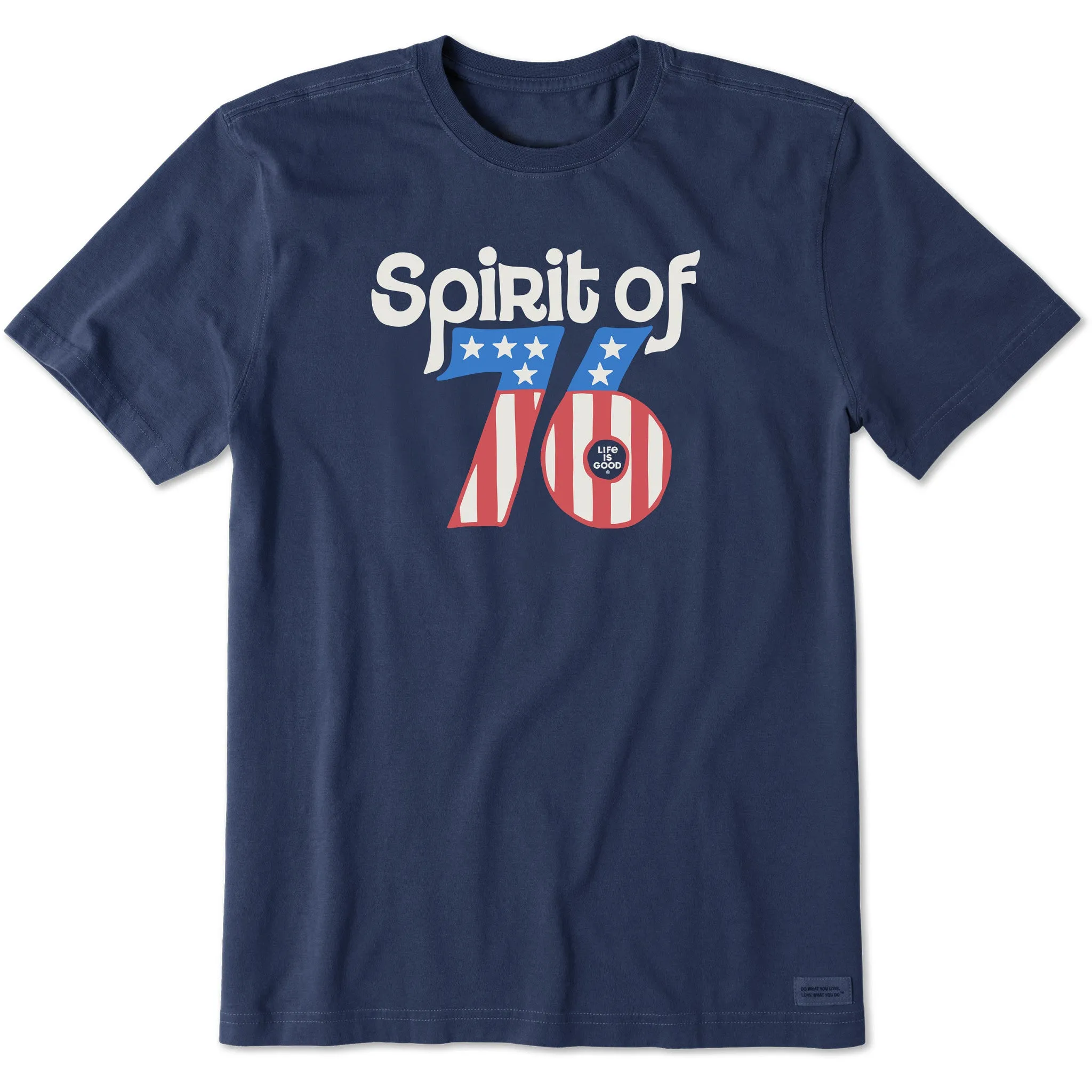 Men's Spirit of 76 Short Sleeve Tee anniversary Cozy Style