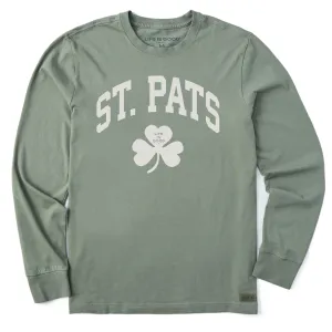 Seasonal Trend Men's St. Pats Arch Long Sleeve Crusher Tee