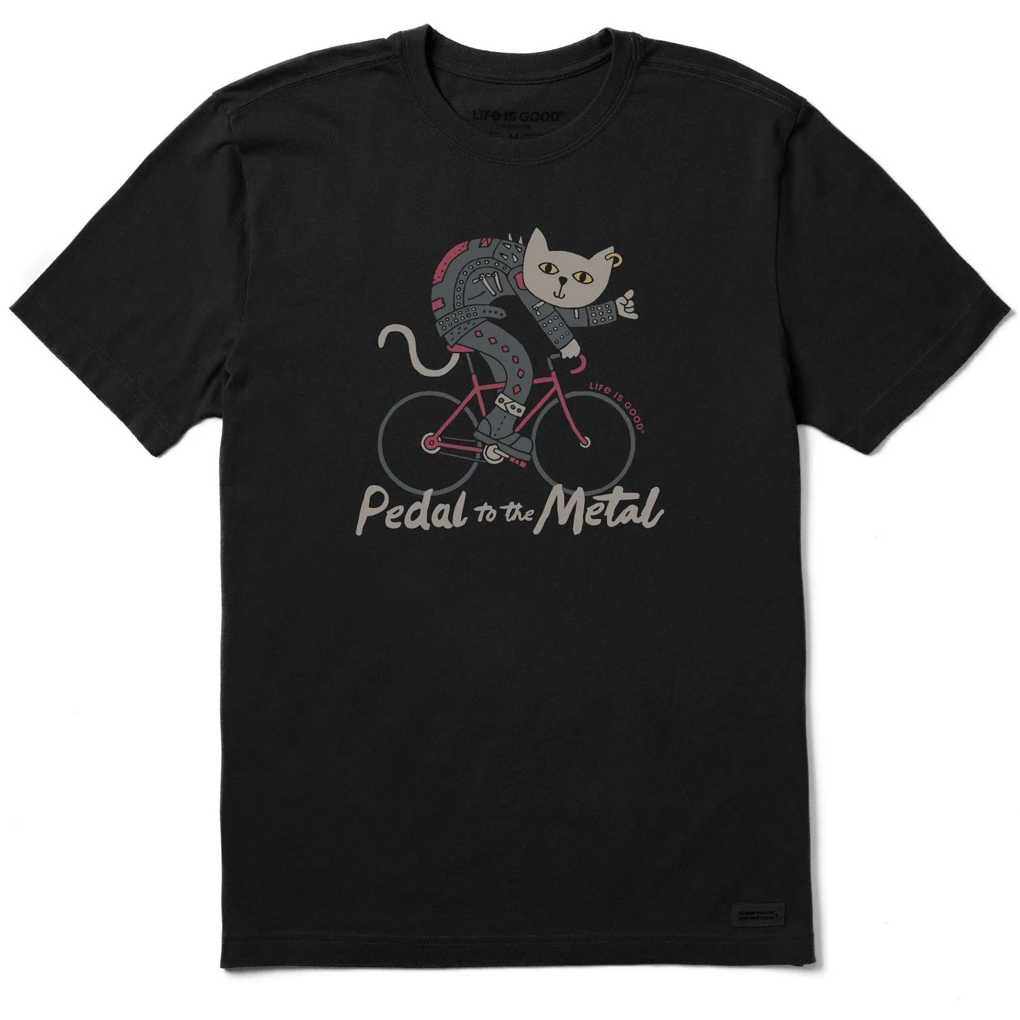 MultipurposeCuffs Men's Pedal to the Metal Short Sleeve Crusher Tee