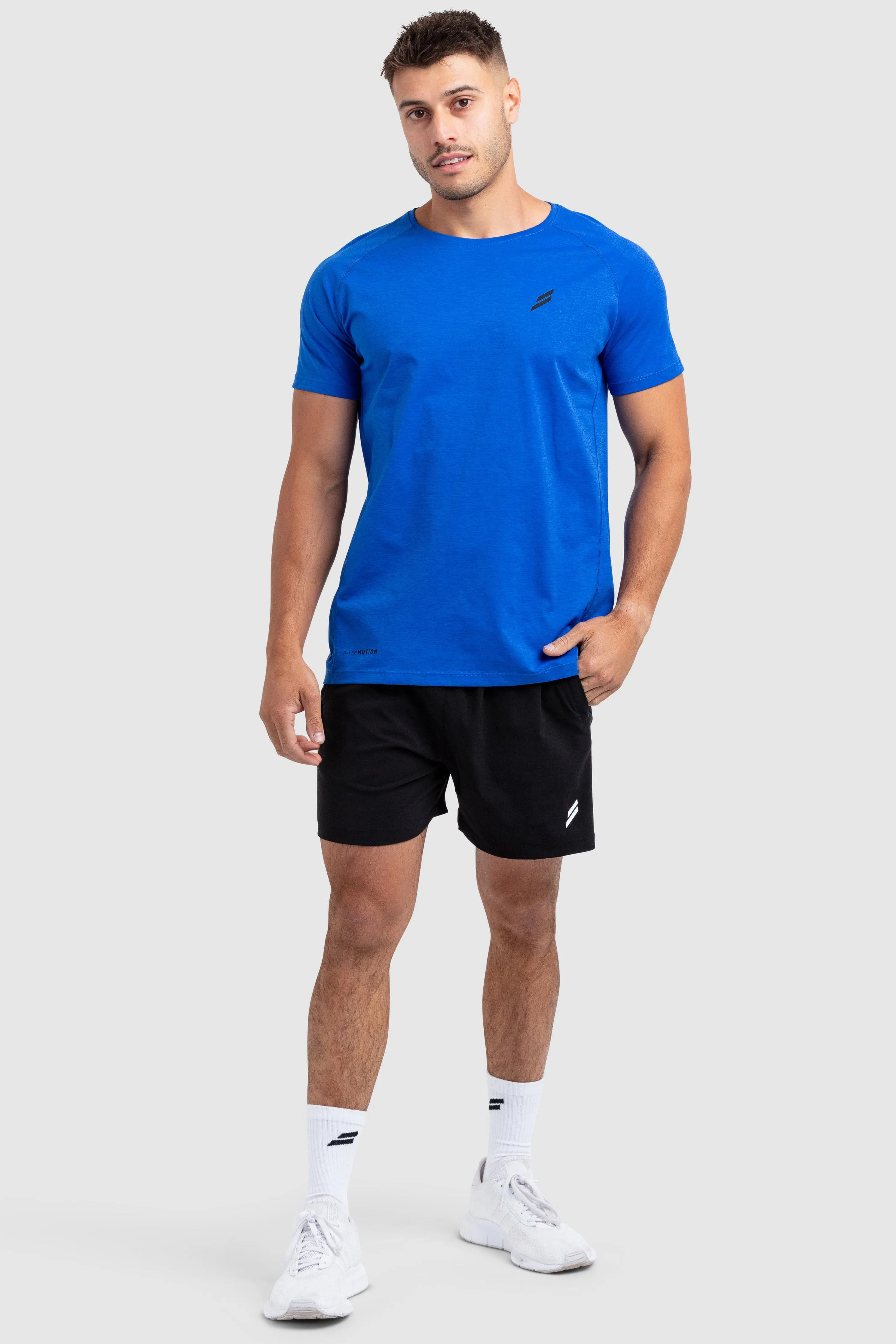 Puremotion Tee V3 - Olympian Blue Effortless Comfort Design