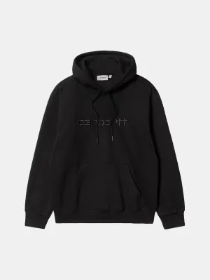 Unisex Appeal Carhartt Hoodie Black/Black