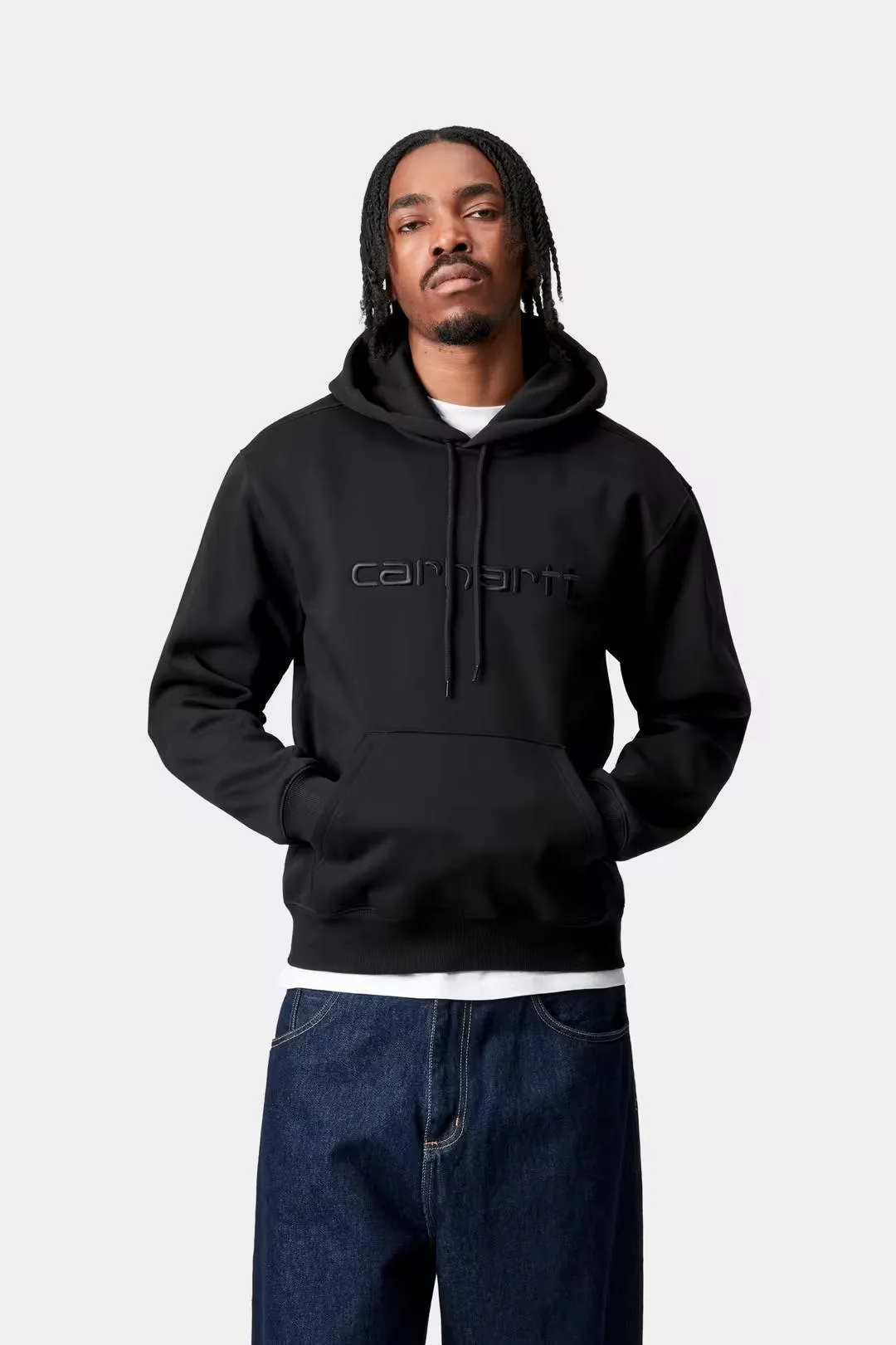 hypoallergenic Warm Layers Carhartt Hoodie Black/Black
