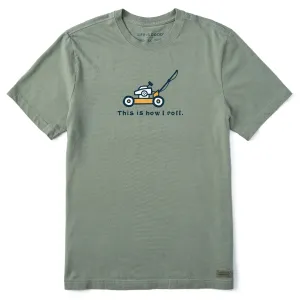 Chic Wearable Men's How I Roll Lawnmower Short Sleeve Tee