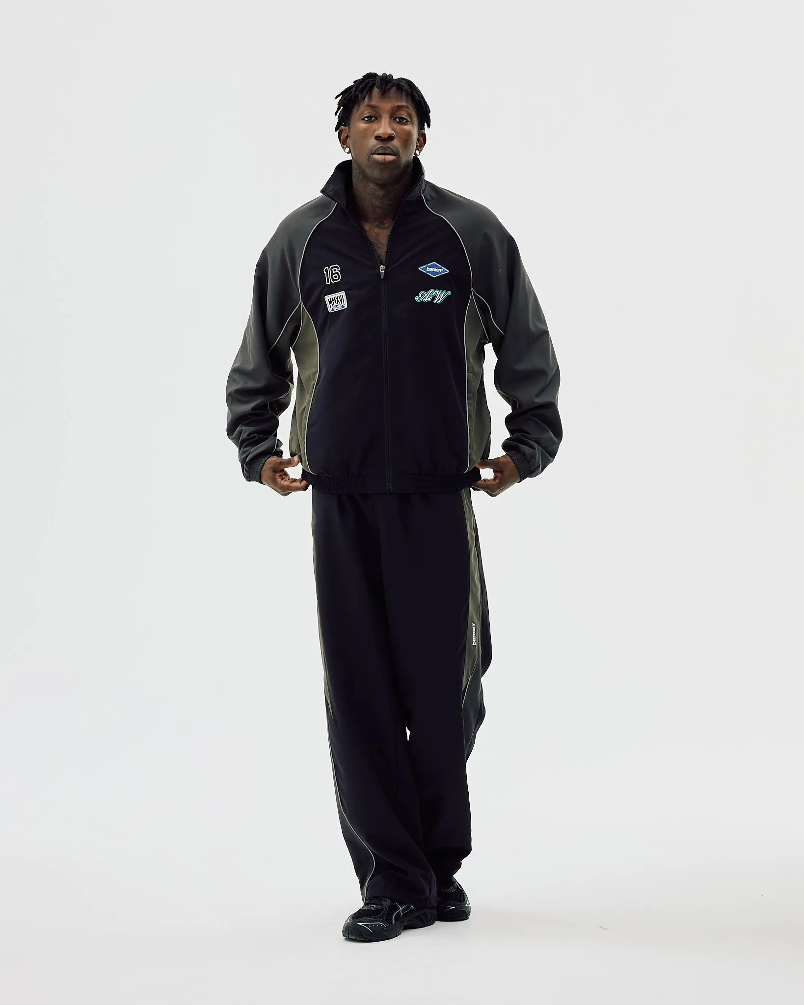 Oversized Track Jacket Meteorite product low end affordability