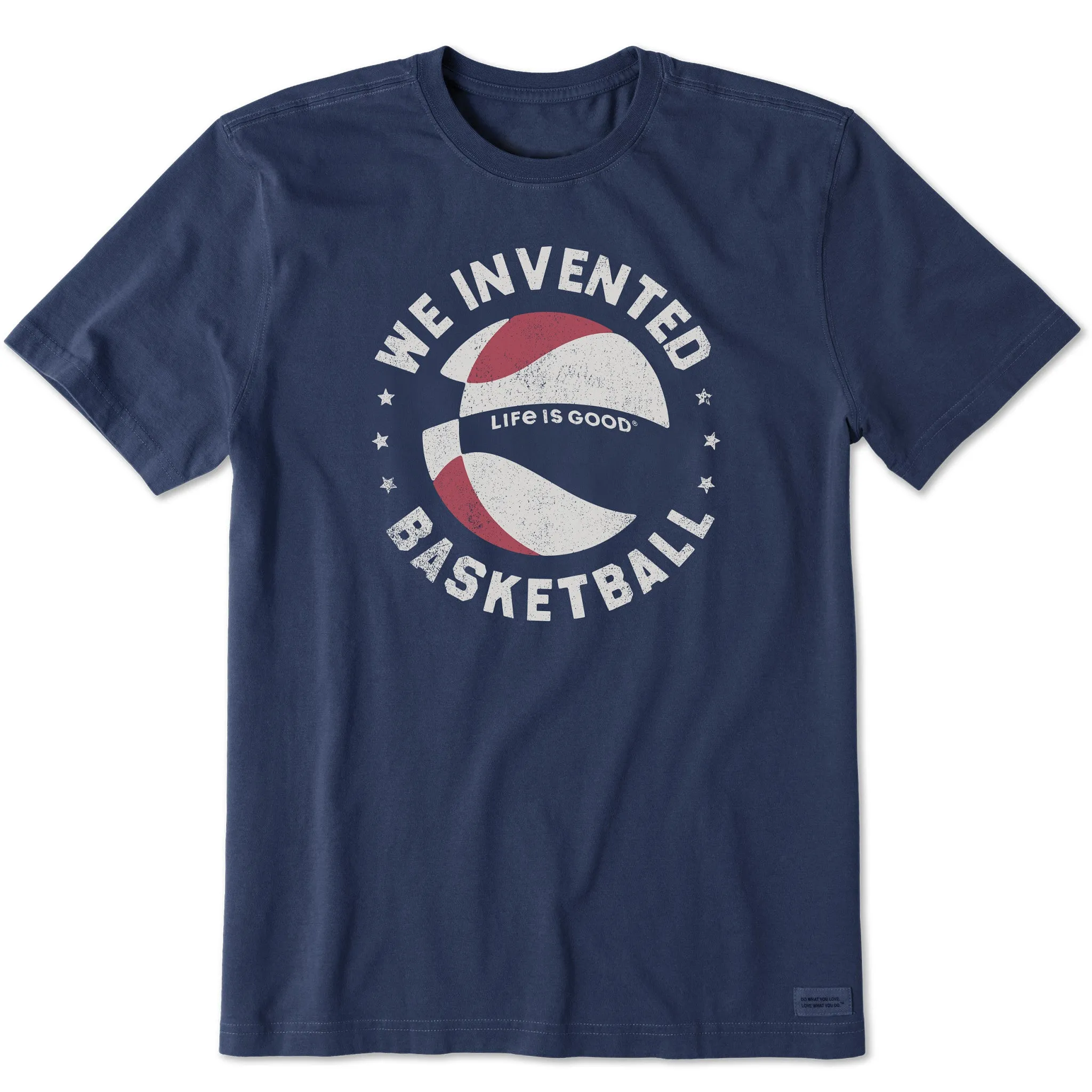 Functional Side Gussets Men's We Invented Basketball Short Sleeve Tee