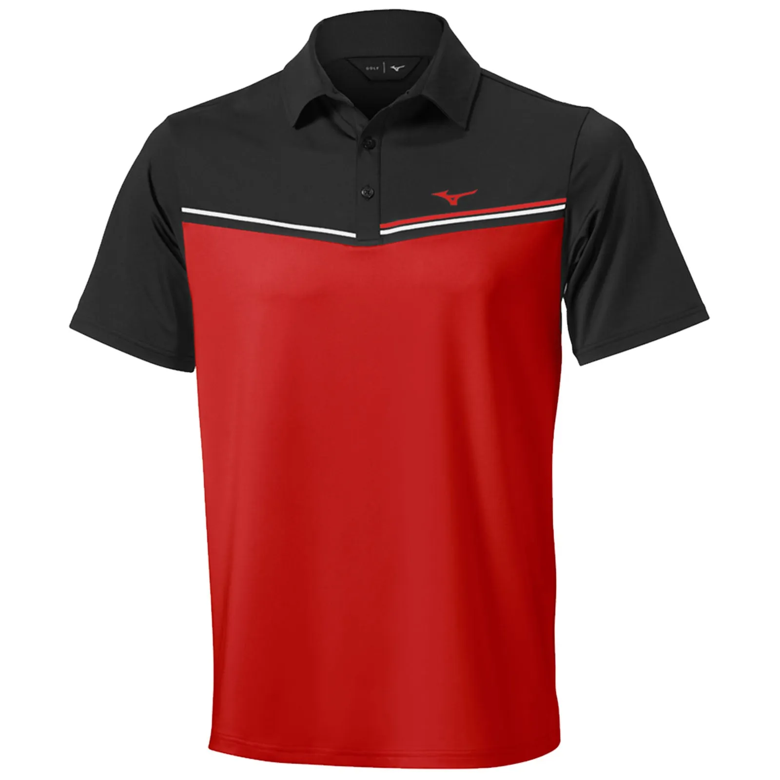 Layering Essential Simple Layer Mizuno Mens Elite Bloc Polo Shirt
