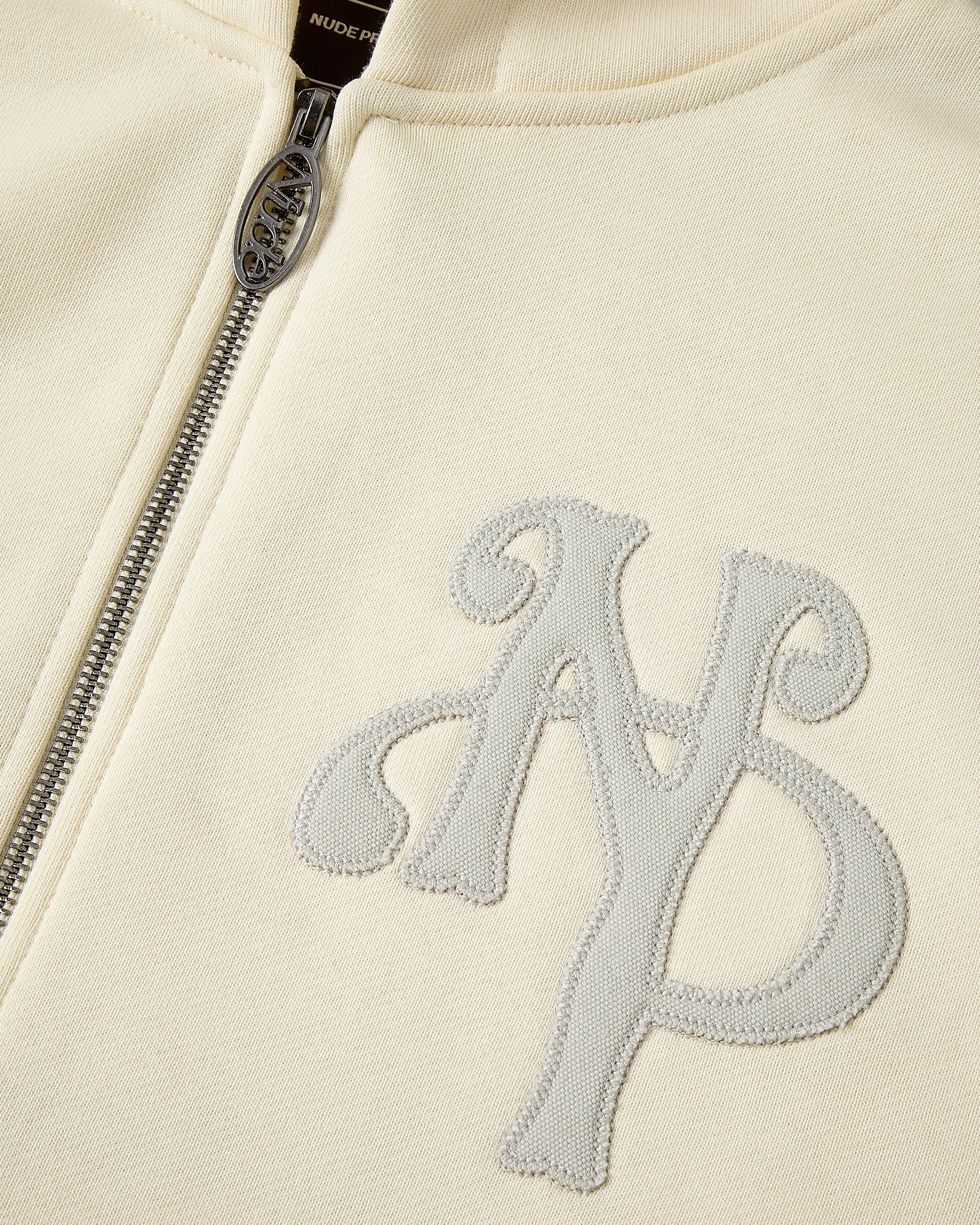 Snug Fit product patchwork creativity Kill Bill Zip-Up Hoodie Marshmallow