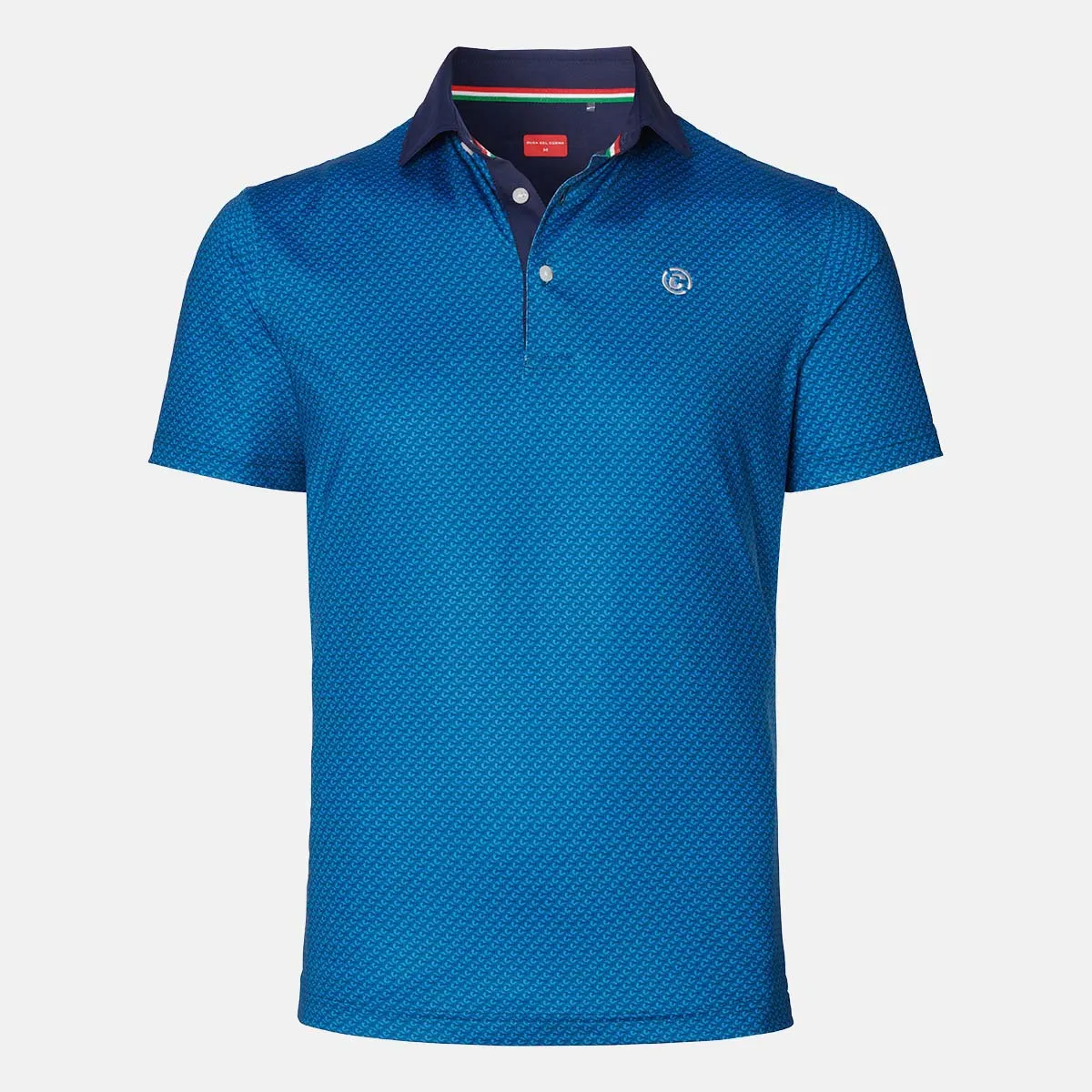 Polo Rocco - Mid Blue/Navy Preppy Vibe