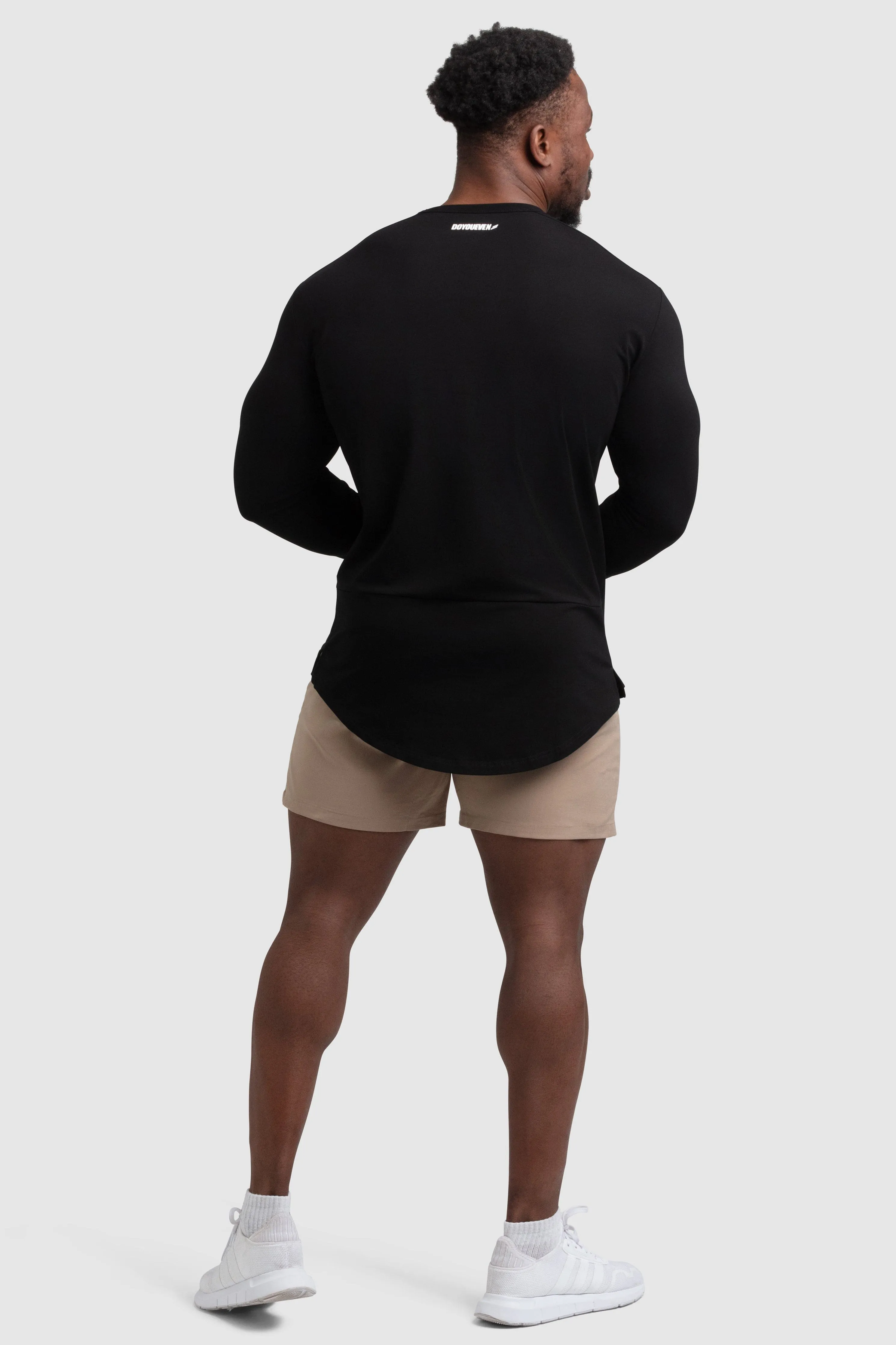 hiking clothes Mark Drop Long Sleeve - Black