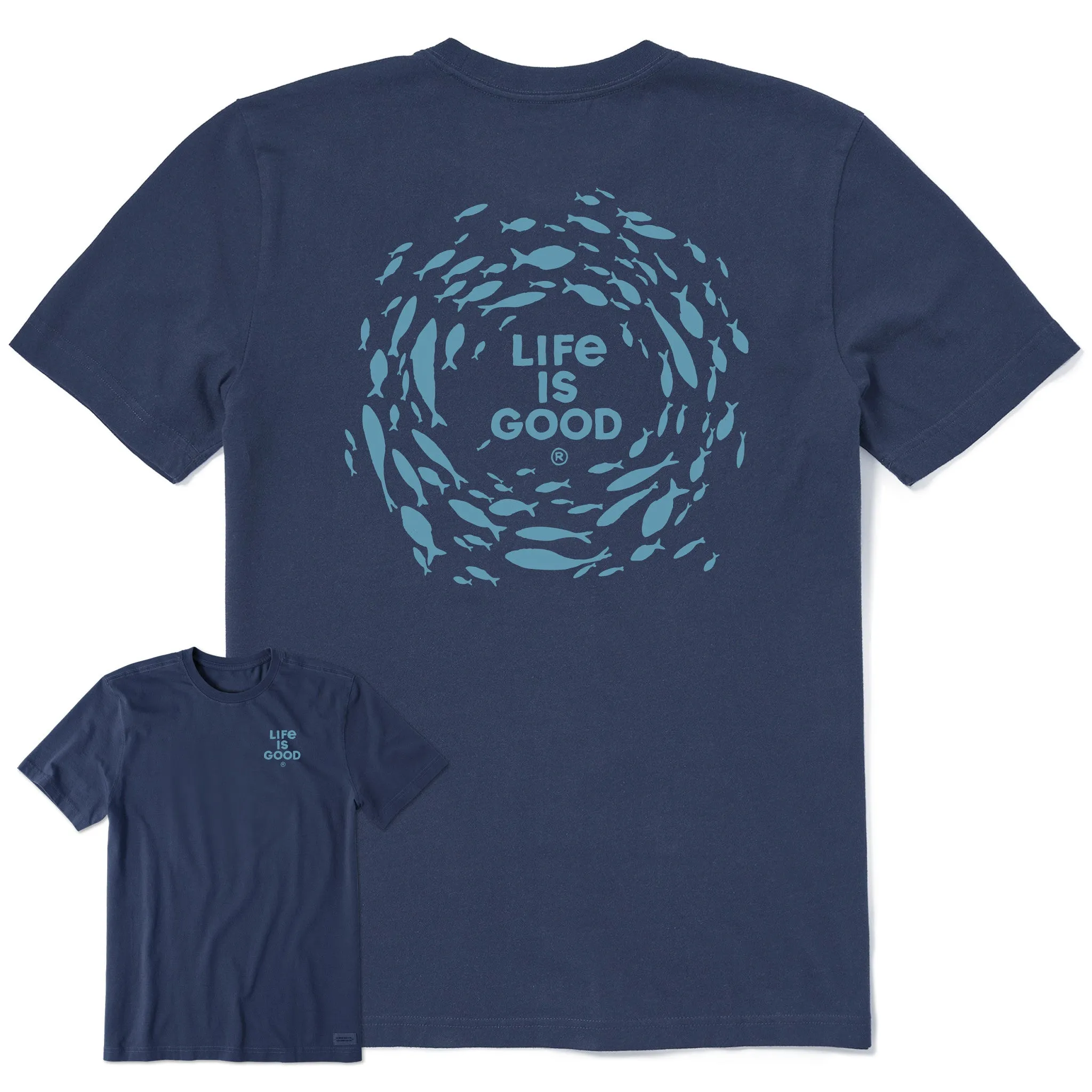 Men's Sealife School Short Sleeve Tee Autumn coziness