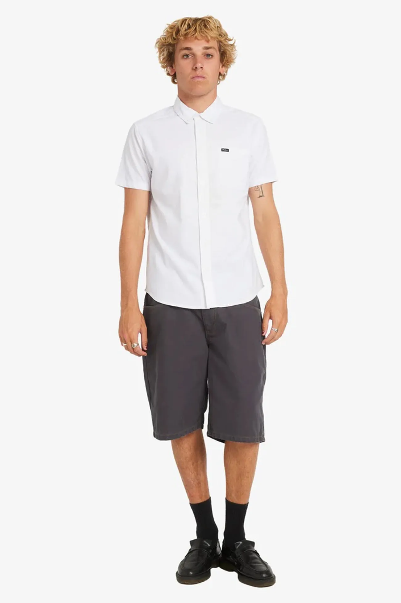 Easy Wear Look Thatll Do Stretch Short Sleeve White