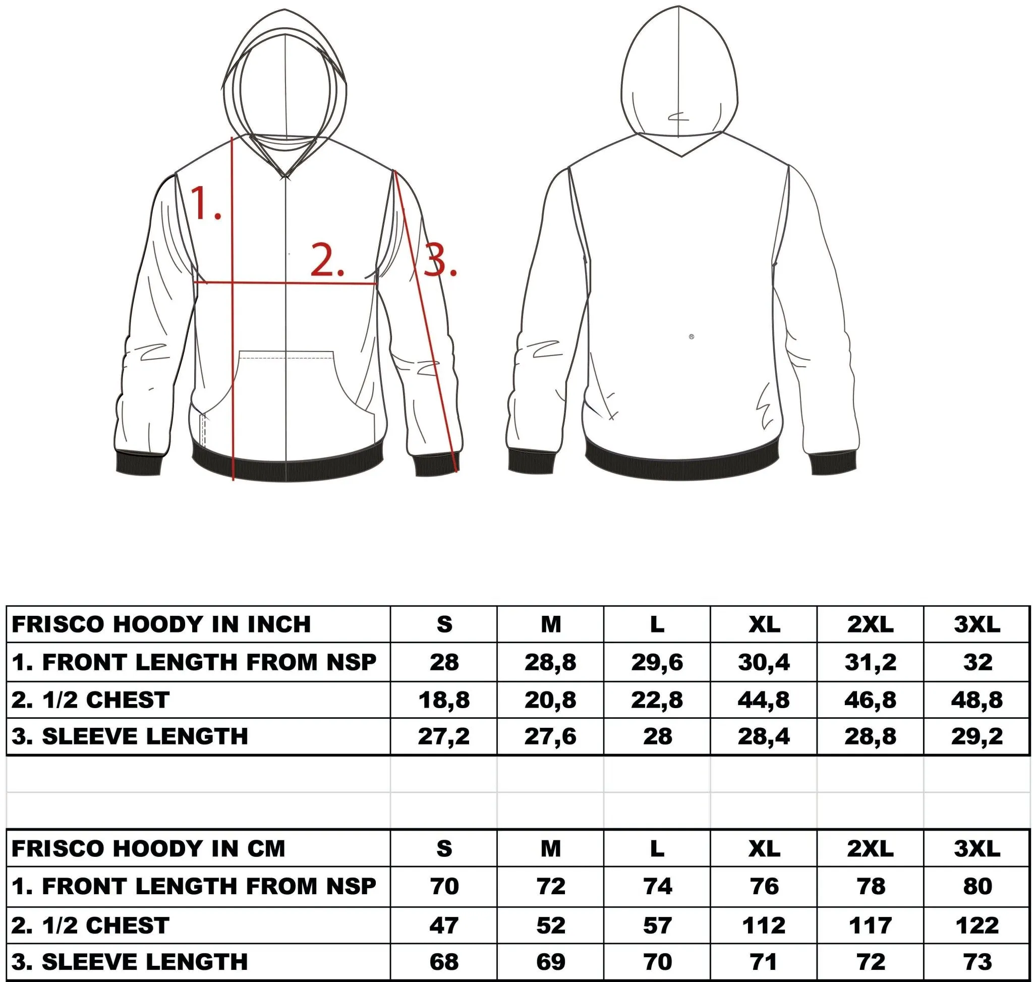 industry standard goes with sweatpants WCC FRISCO HOODY - BLACK