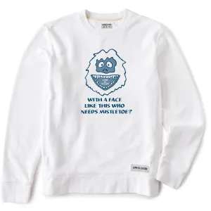 Trendy Fashion Men's With a Face Like This Yeti Simply True Crew