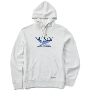 product brooch style Men's Not Working Hammock Simply True Fleece Hoodie