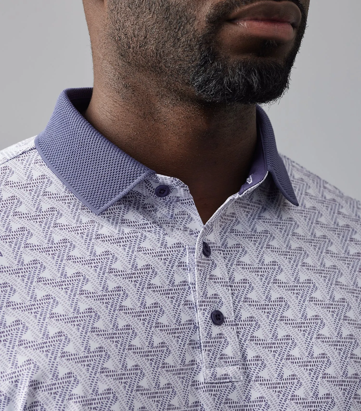 ASHER Dogleg Polo Vibrant fit NonIron Finish