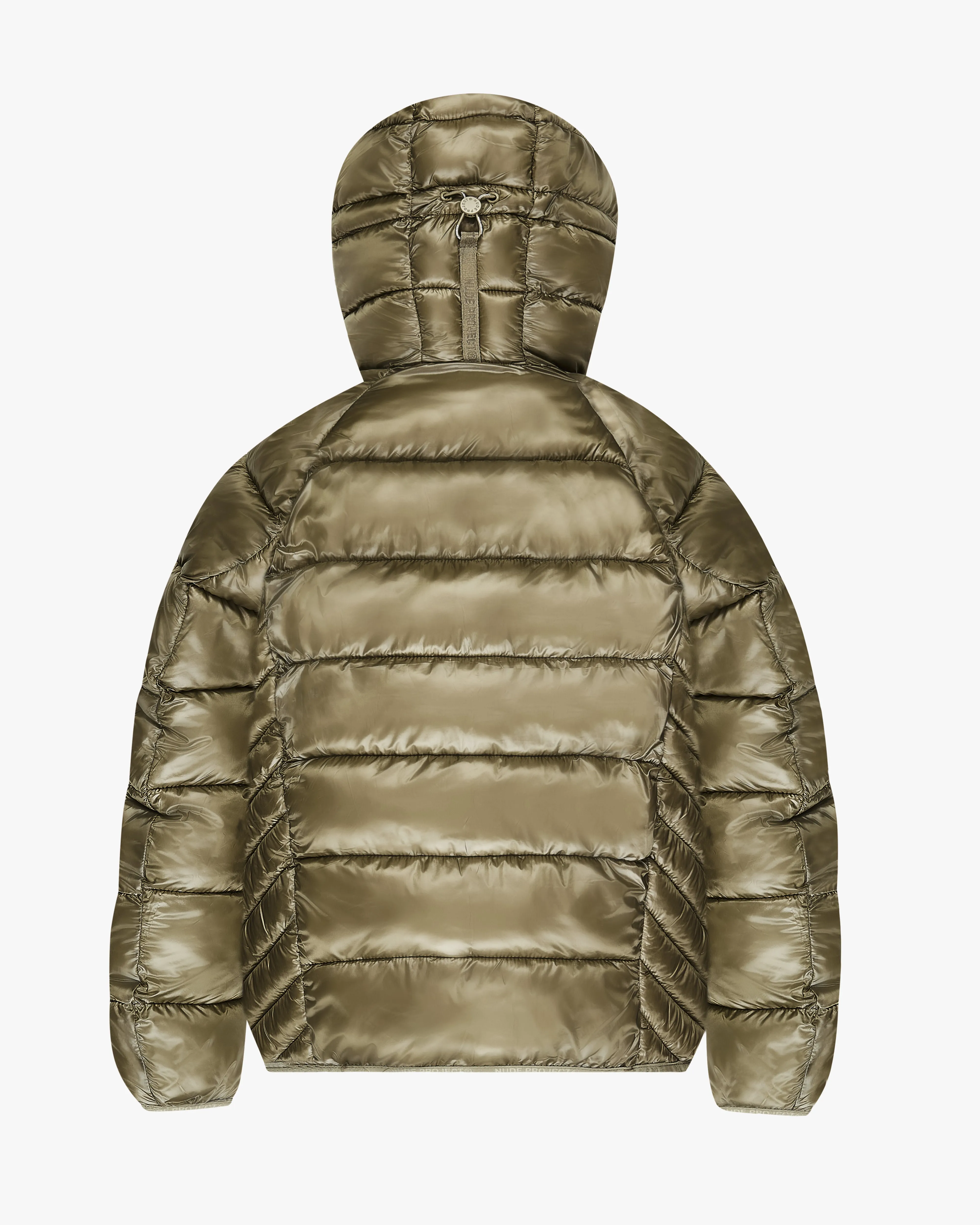 Iconic Puffer Jacket Olive Green Heat Reflective Lining