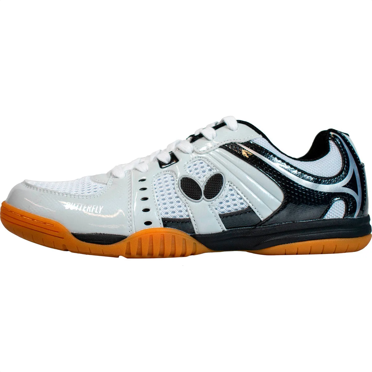Abrasion resistant Butterfly Lezoline Unizes Table Tennis Shoes [Black]