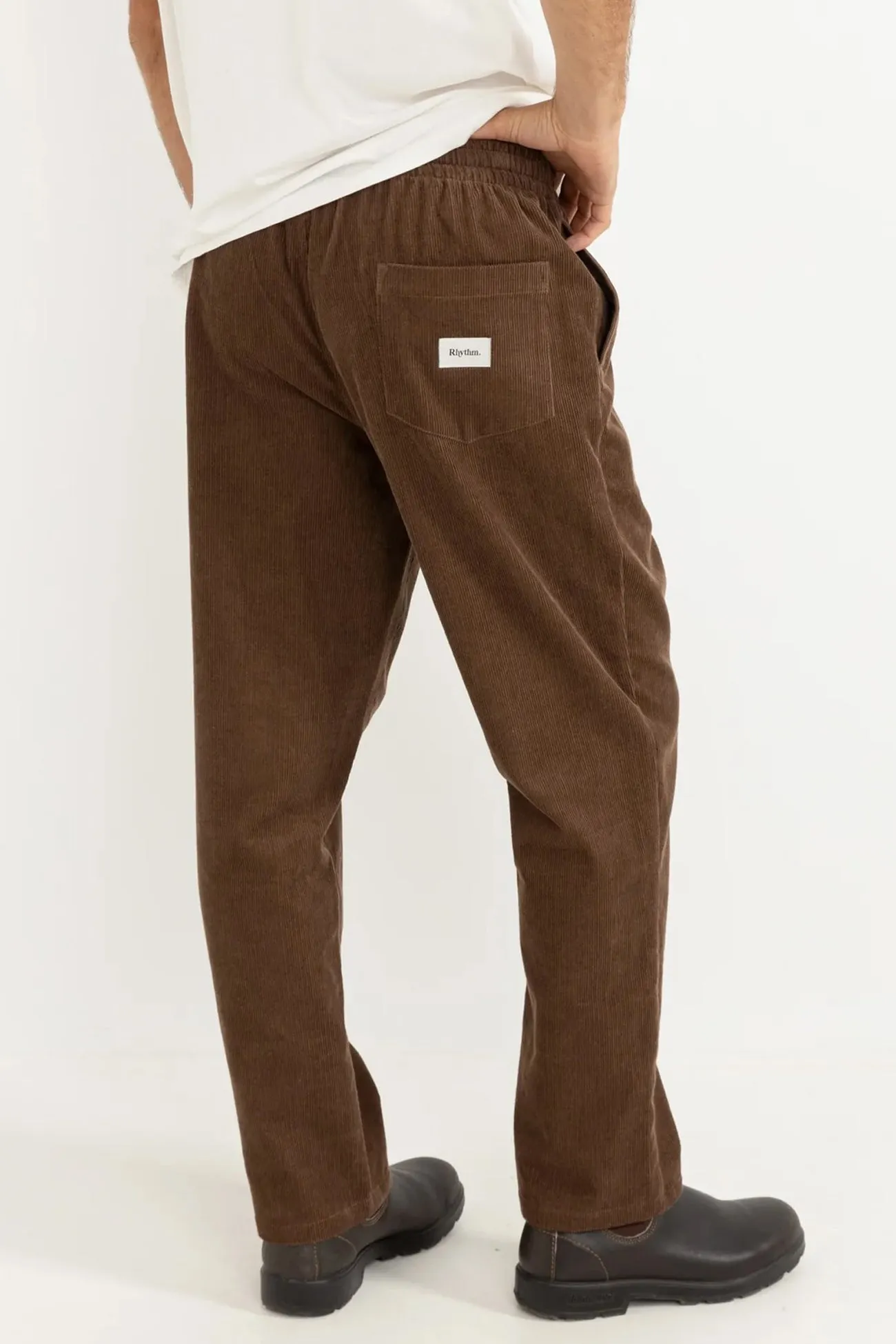 No Chafe Chilly Weather Cord Jam Pant Brown