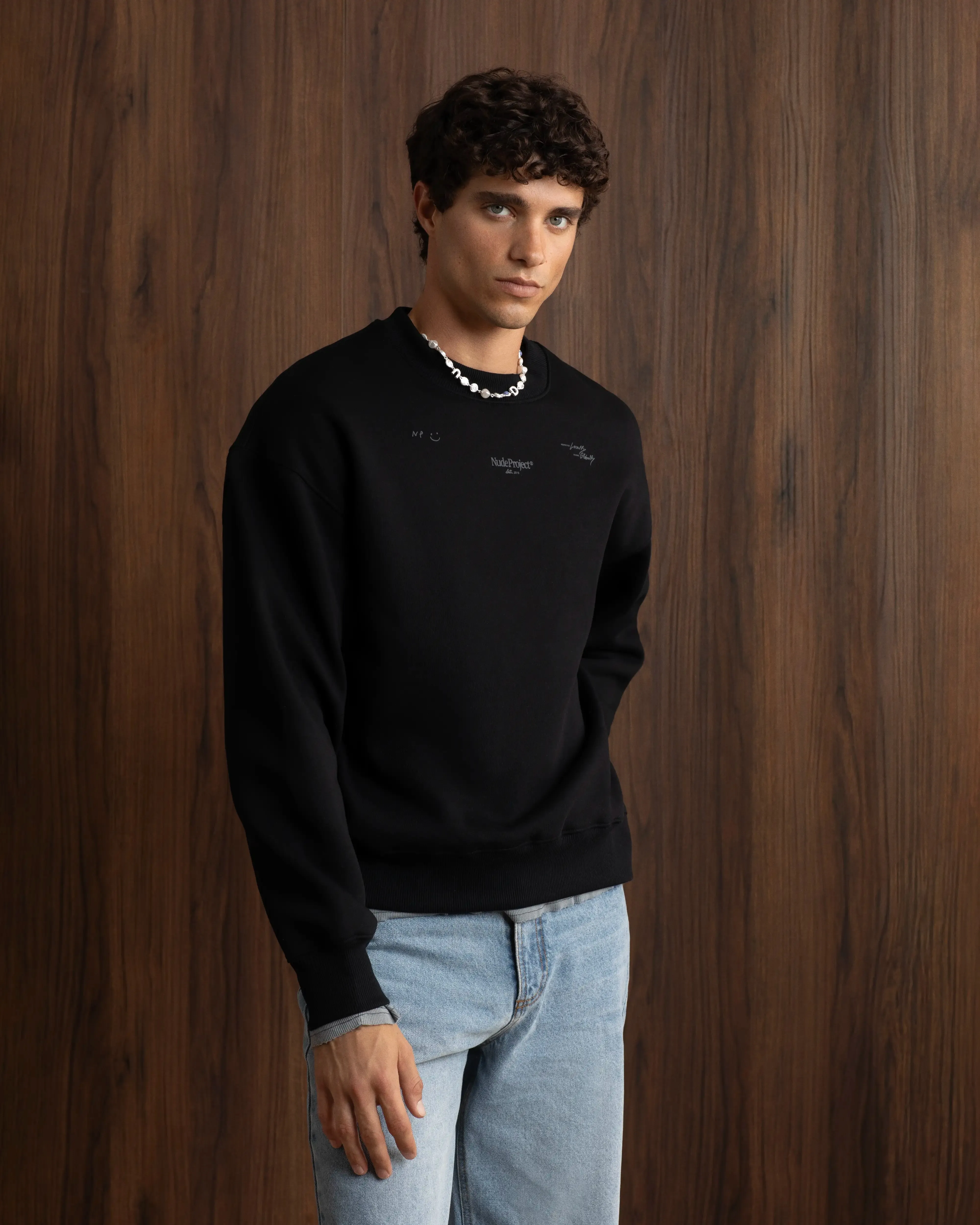 Global Soon Sweatshirt Black Trendy Outfit