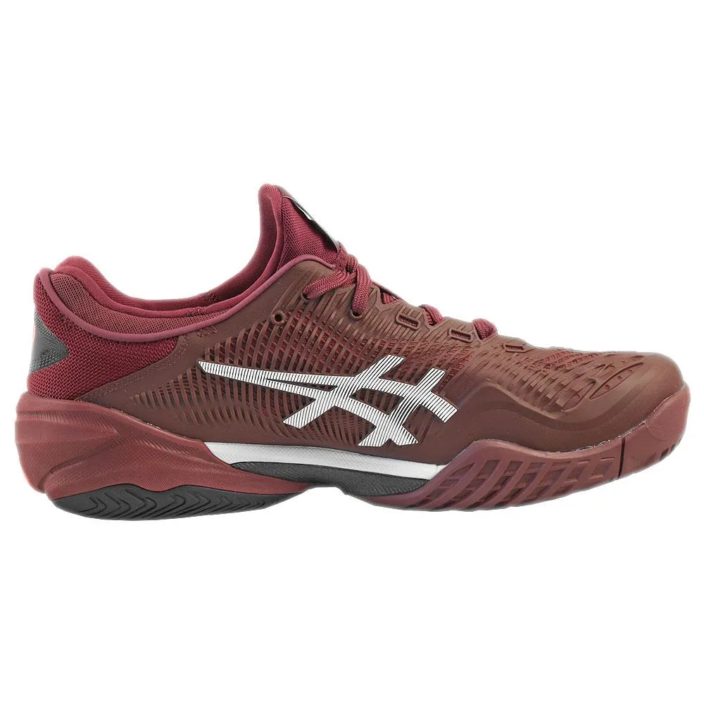 Asics Men's Court FF 3 - Antique Red/White Moisture wicking Durable Sole