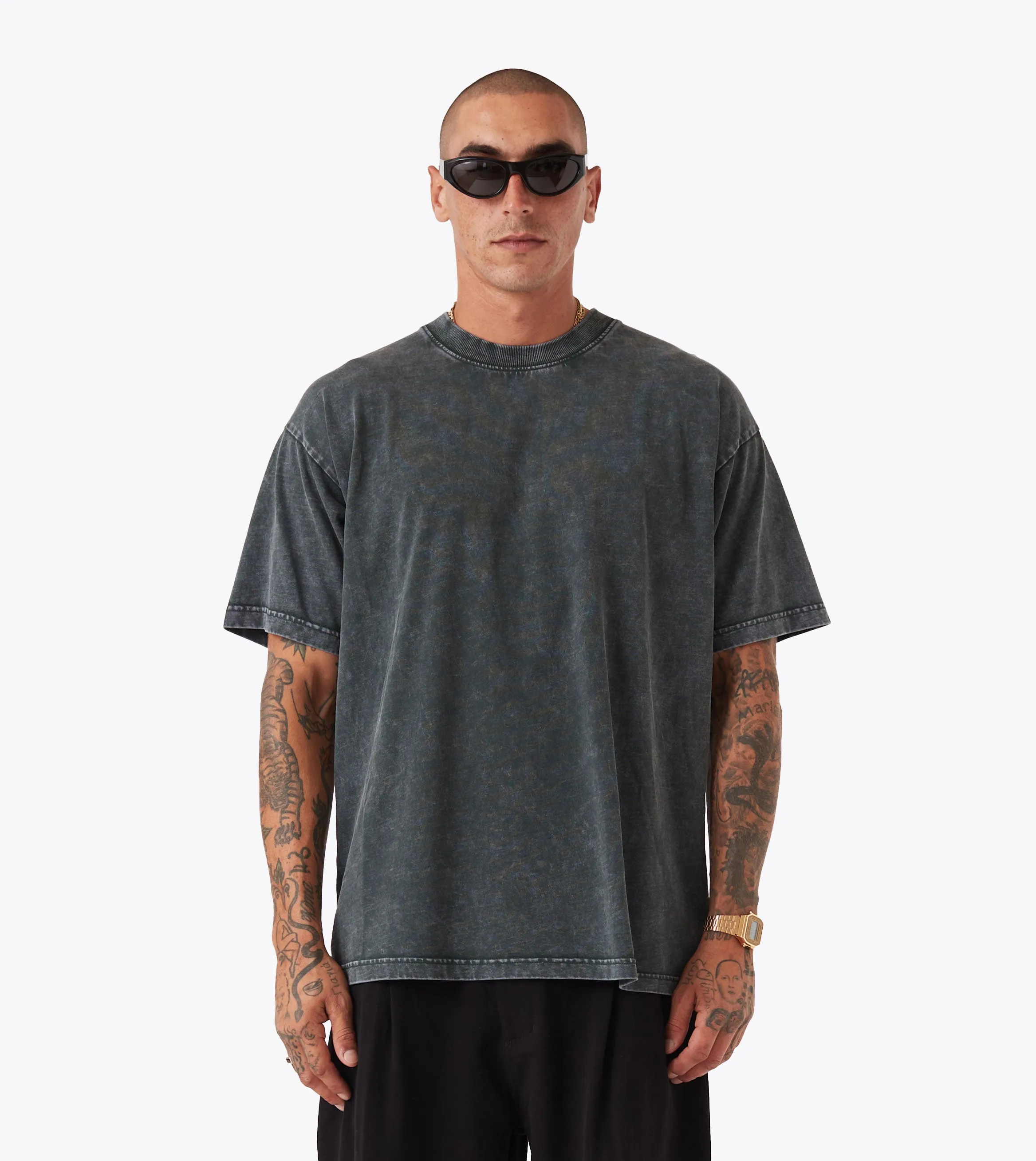 Vibrant Prints Box Tee GD Forest