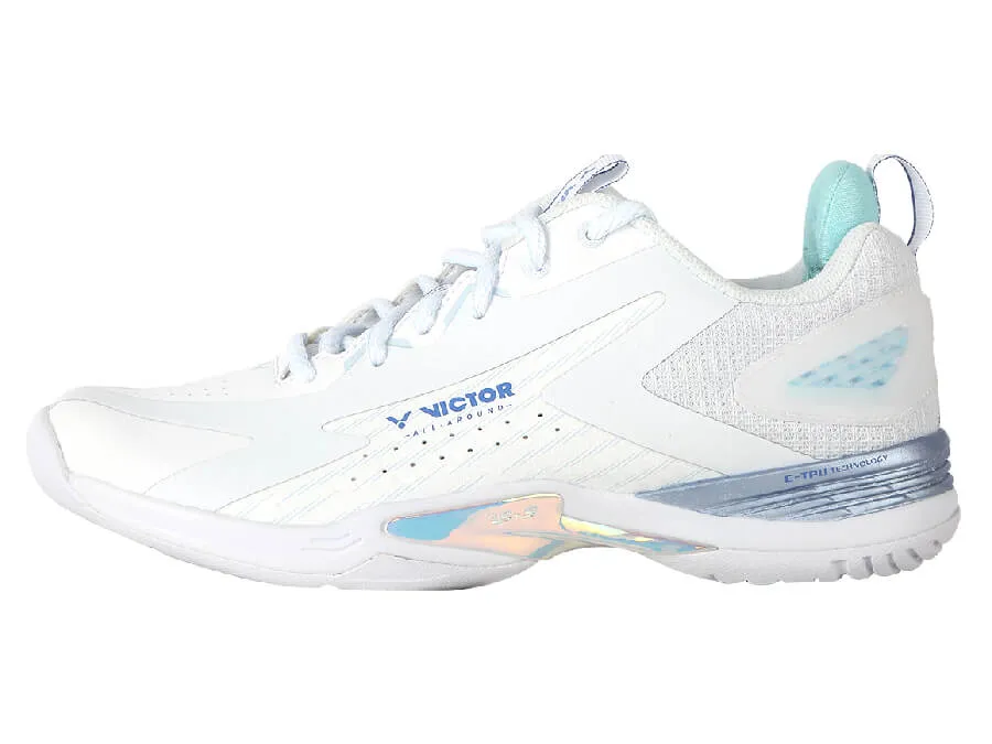 Supportive Lock Nova Victor A970NITROLITE A Badminton Shoes [White]