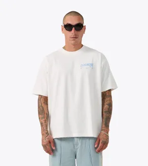 School spirit EthicalProduction Ceramic Box Tee Vintage White