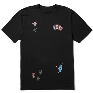 Men's Fortune Teller Short Sleeve Crusher Tee Chilly Layer