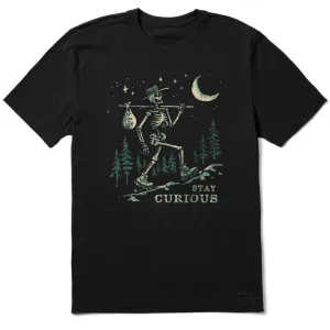 Relaxed Wear Sporty Vibe Men's Stay Curious Short Sleeve Tee