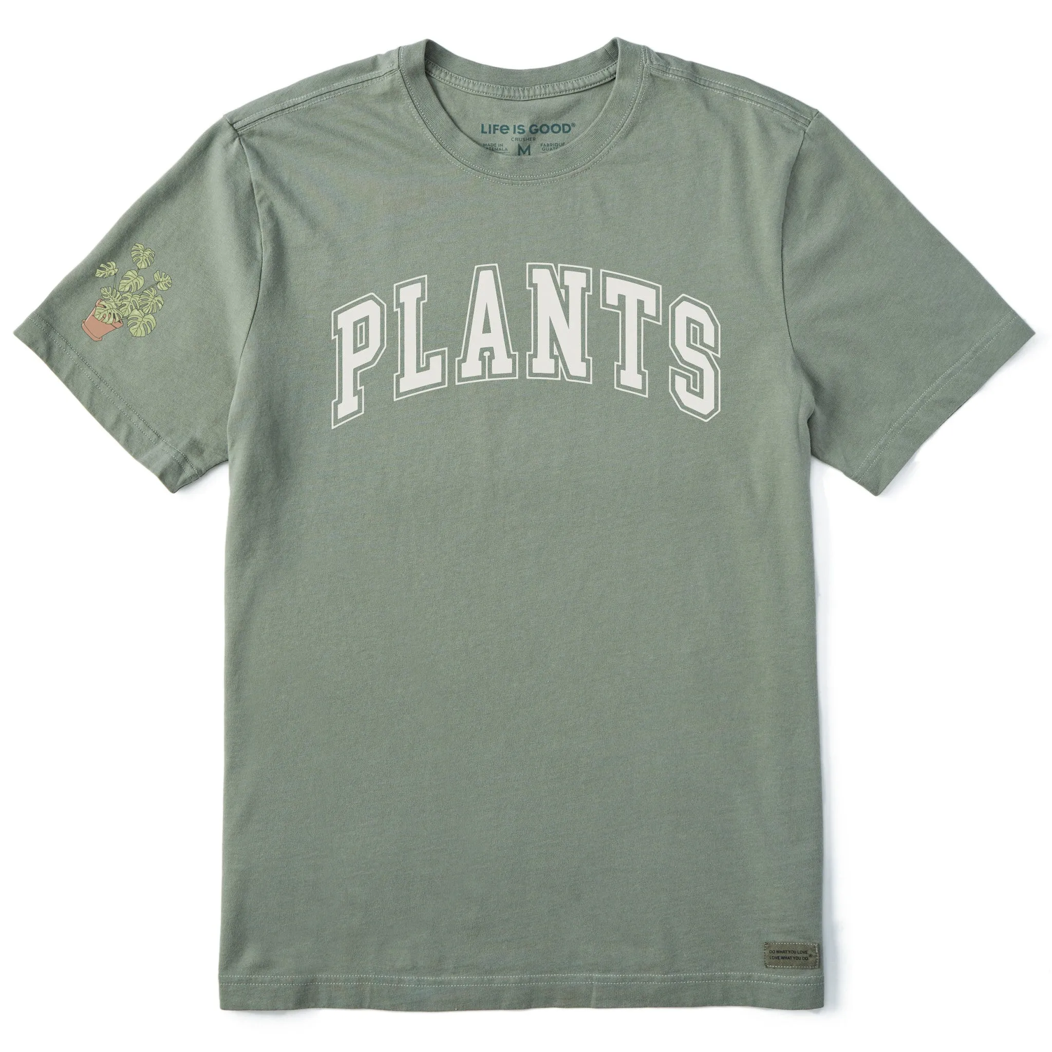 Men's Plants Athletic Arch Short Sleeve Crusher Tee Effortless Fit