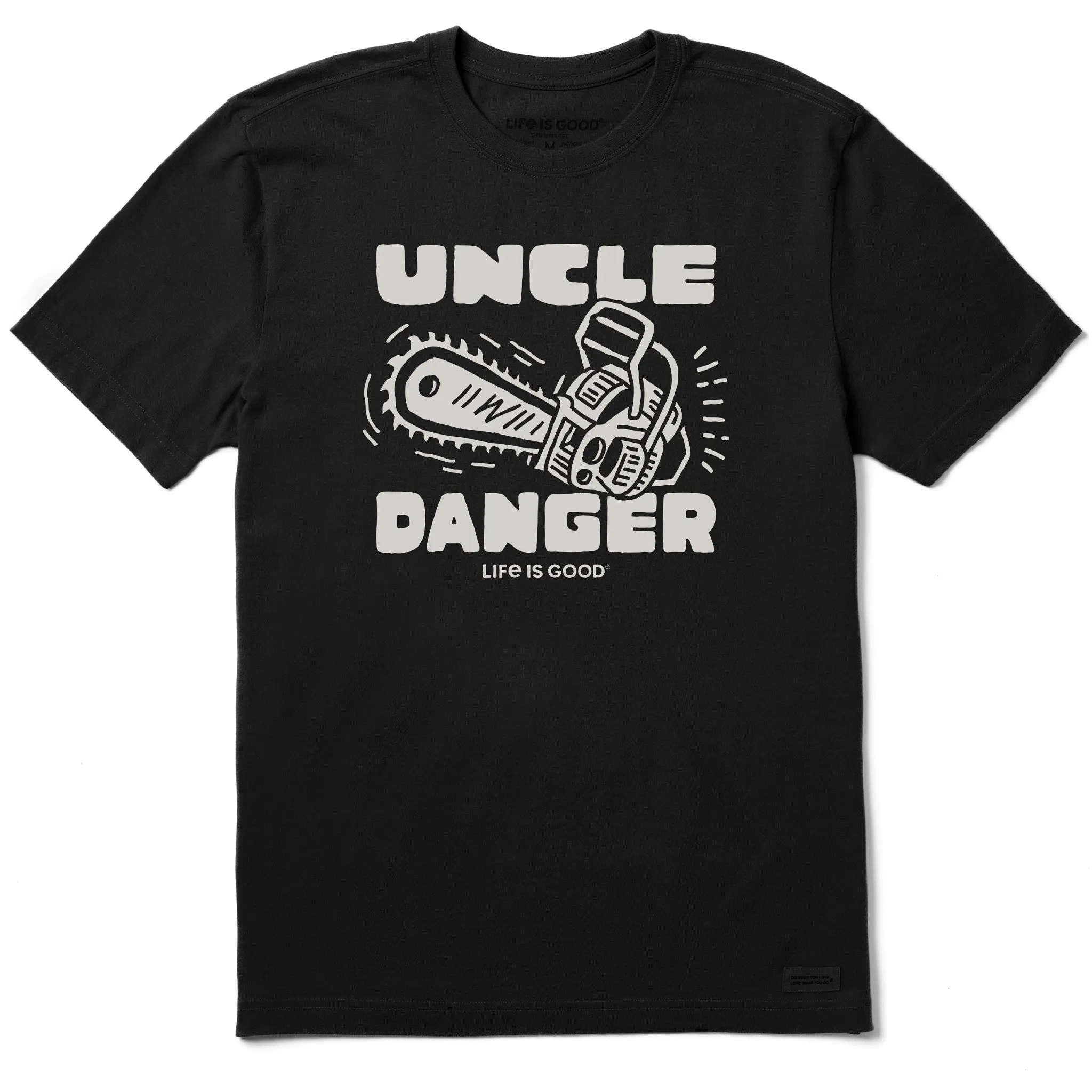 Chill Comfort Look Non Fading Material Men's Uncle Danger Short Sleeve Tee