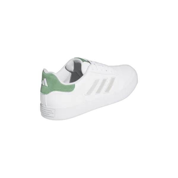 Adidas Retrocross 24 Spikeless Golf Shoes - Cloud White / Preloved Green Sweat Resistant Standing Workers