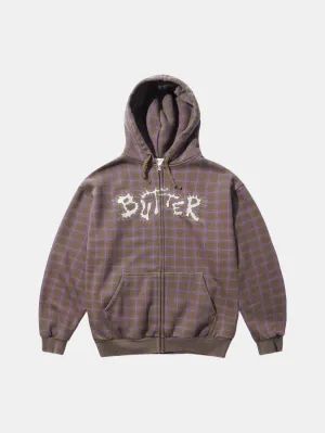 product patchwork creativity Fashion Wearable Eruption Zip Hoodie Plaid