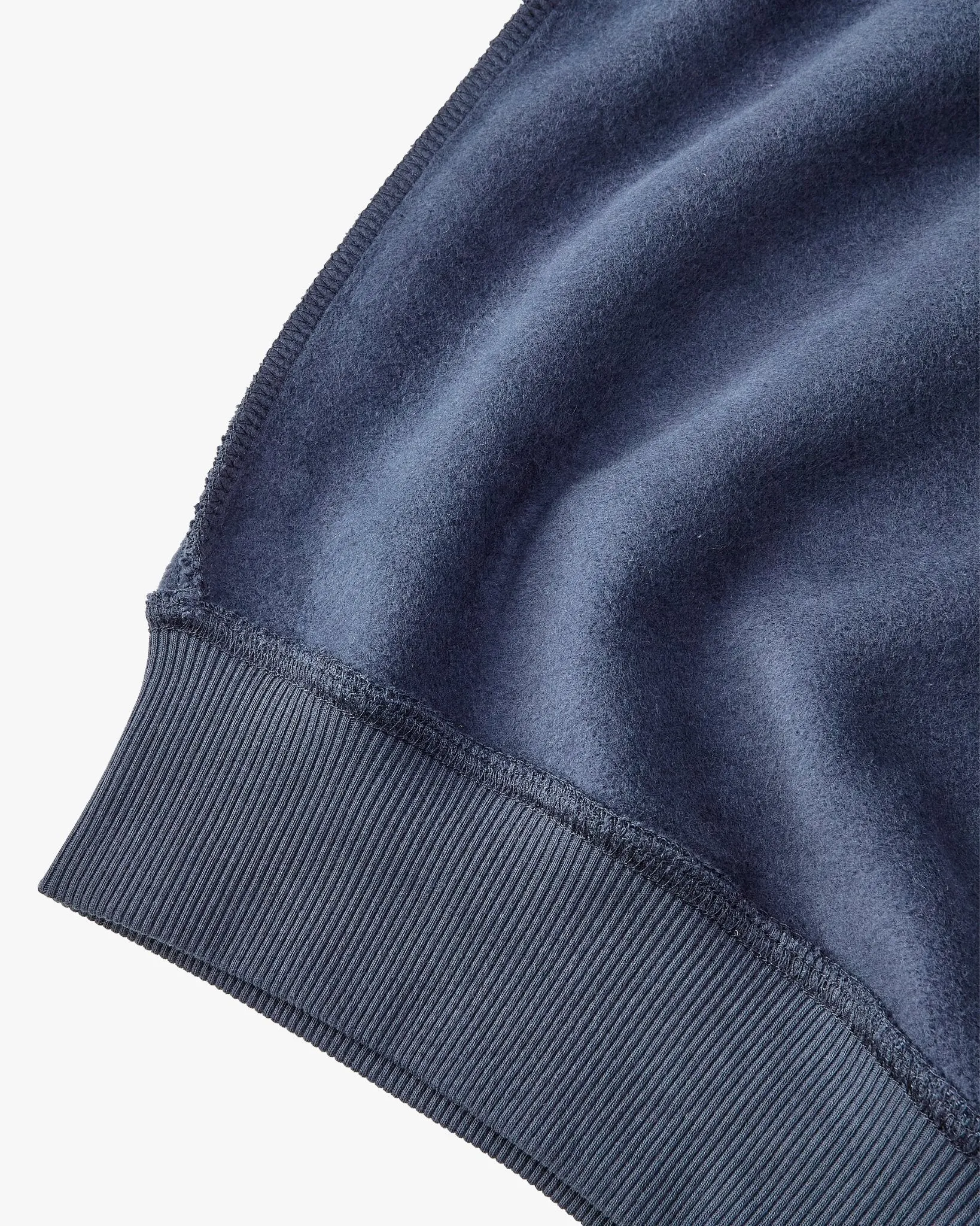 buckle accents crew neck Time Hoodie Navy