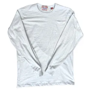 Cozy Cardigan Senior Ease L/S Faded Cotton Candy Heather Pocket Tee