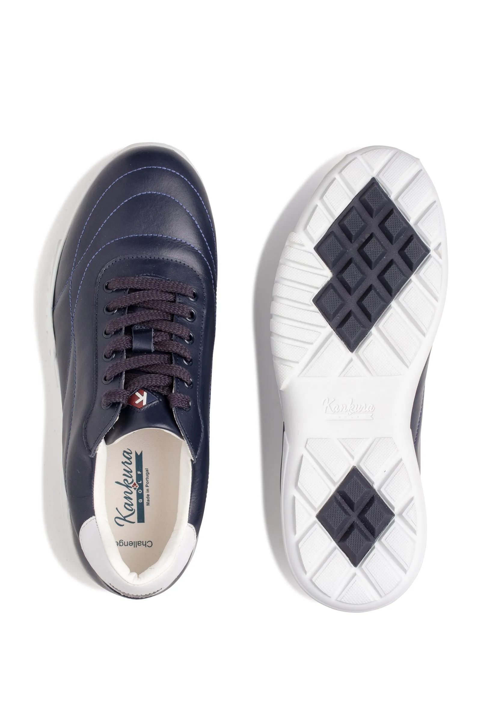 Challenge 08  Blue|White  Men's Golf Shoes   CH008 02 Anti Slip