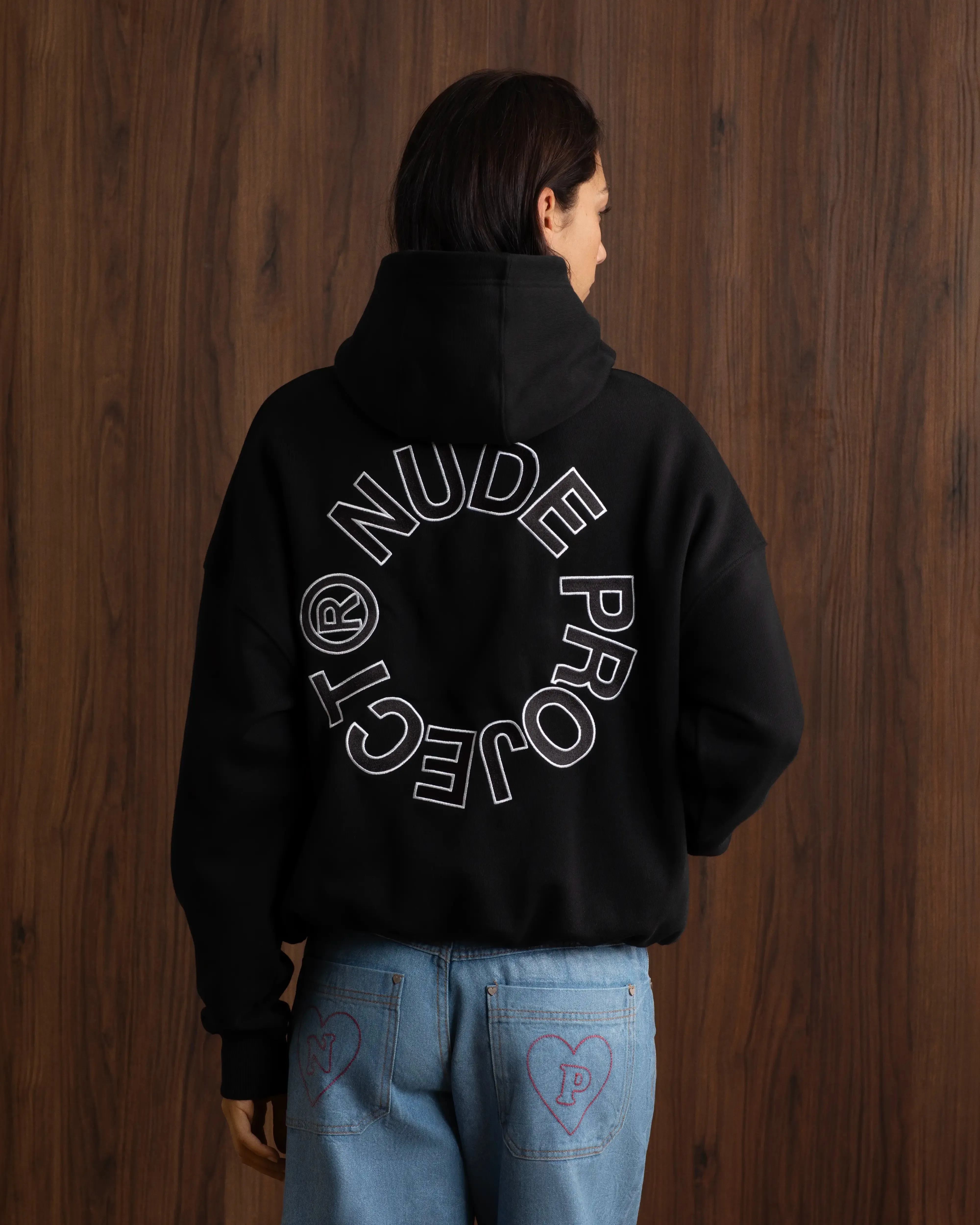 Trendy Comfort Stylish Hoodie Kory Boxy Hoodie Black